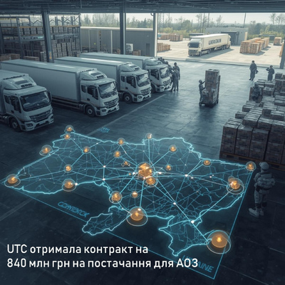 Юкрейніан Тренспарент Компані виграла тендер Агенції оборонних закупівель на постачання харчових продуктів для військових частин у 2026 році
